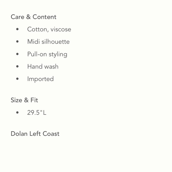 Anthropologie skirt by Dolan Left Coast - Picture 5 of 5